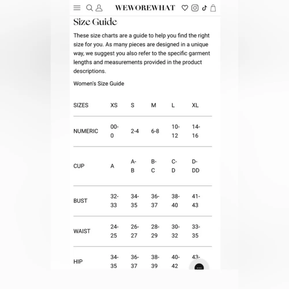 WeWoreWhat high waist